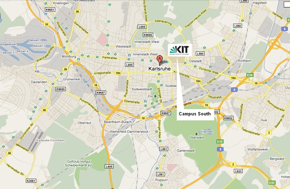 Location KITCampus South